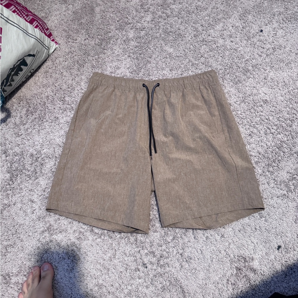 Men's Tan Casual Shorts